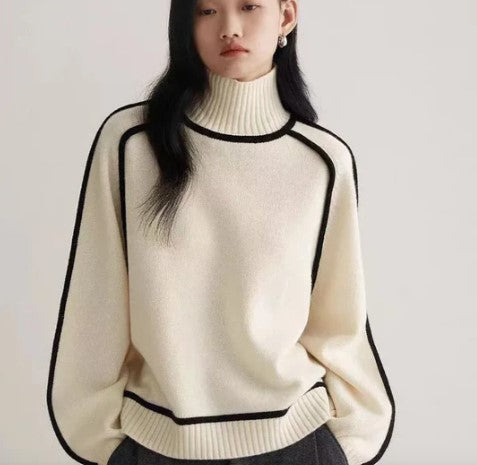 Women's Turtleneck Sweater — View 5