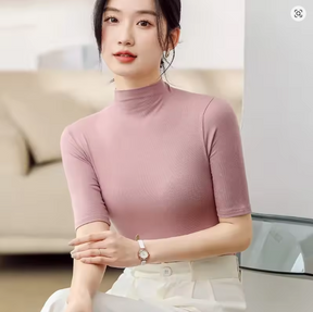 Women's Turtleneck Sweater — View 9