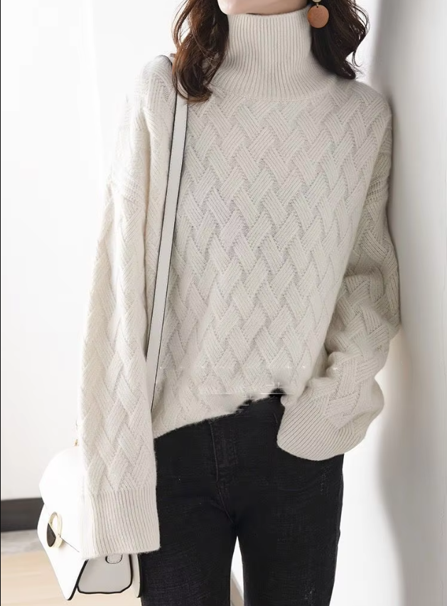 Women's Turtleneck Sweater — View 6