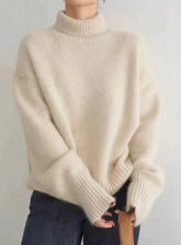 Women's Cashmere Turtleneck Sweater — View 1