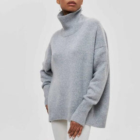 Women's Cashmere Turtleneck Sweater — View 6