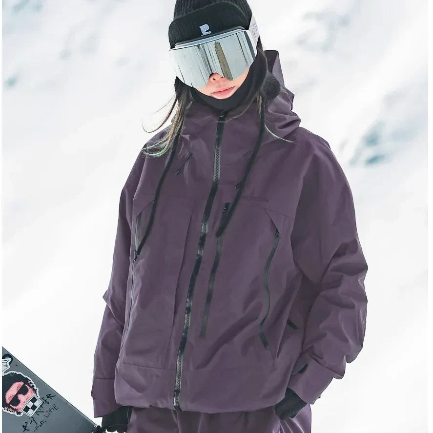 Women's Waterproof Ski Jacket | Felicia in Blue - Juana Fashion