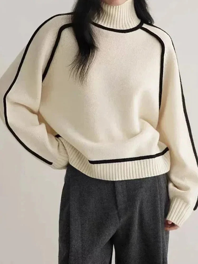 Women's Turtleneck Sweater — View 1