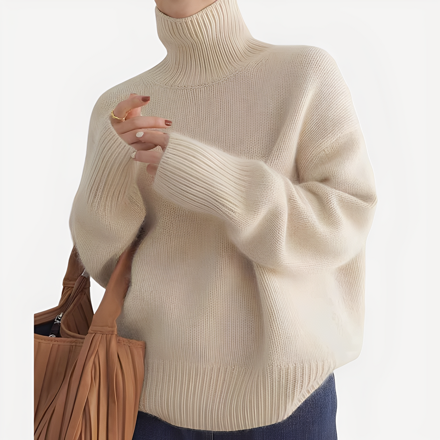 Women's Turtleneck Sweater — View 1