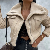 Women's Short Fleece Jacket — View 5