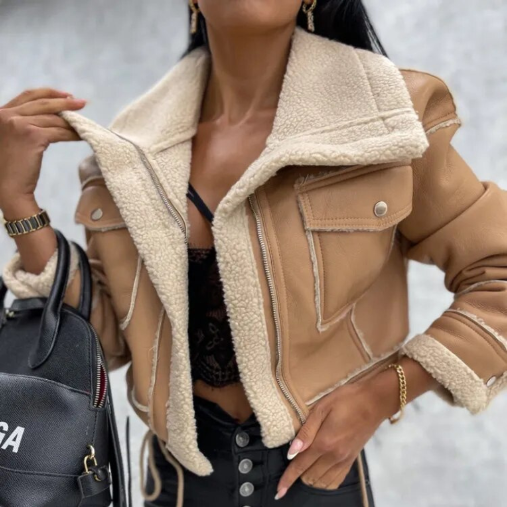 Women's Short Fleece Jacket — View 6