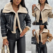 Women's Short Fleece Jacket — View 4