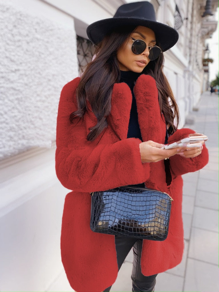 Women's Faux Fur Jacket — View 2