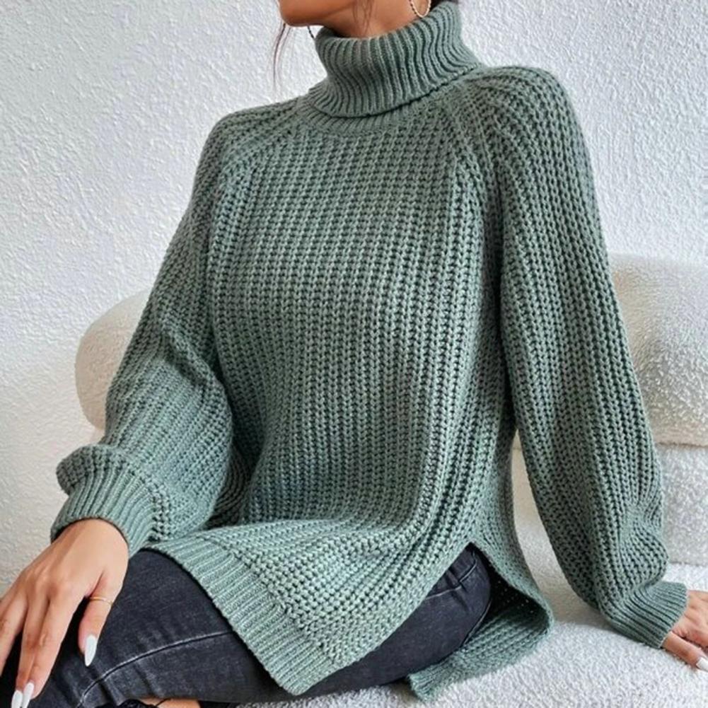 Women's Turtleneck Sweater — View 8