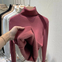 Women's Turtleneck Sweater — View 4
