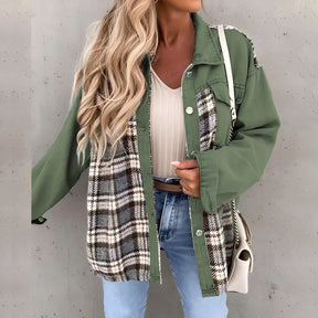 Women's Plaid Jacket — View 9