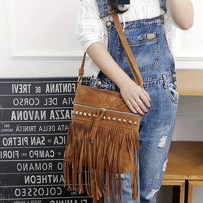 Women's Boho Fringe Crossbody Bag by Juana Fashion