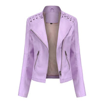 Women's Faux Leather Jacket — View 16
