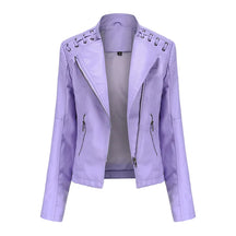 Women's Faux Leather Jacket — View 13