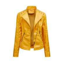 Women's Faux Leather Jacket — View 15