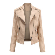 Women's Faux Leather Jacket — View 10