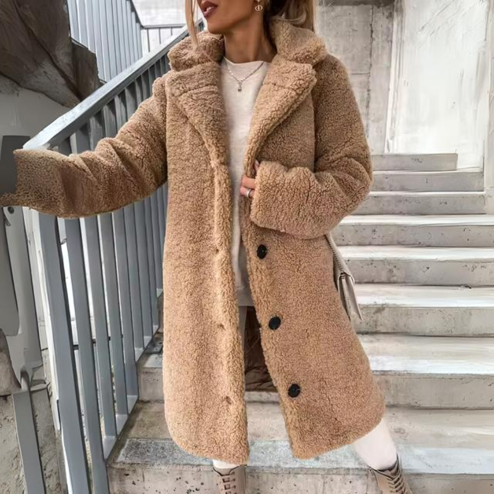 Women's Reversible Long Sleeve Coat — View 4