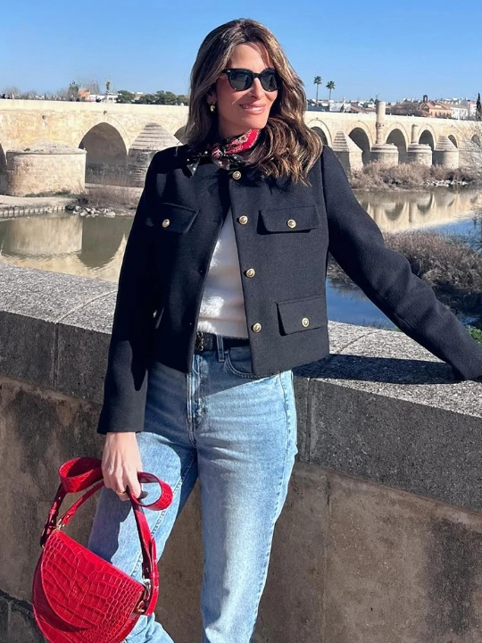 Women's Cropped Jacket — View 1