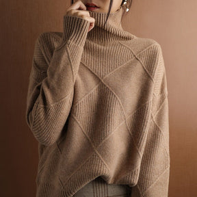 Women's Turtleneck Sweater — View 4