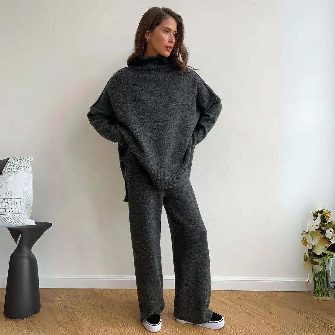 Women's Oversized Knit Set — View 4