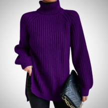 Women's Turtleneck Sweater — View 5