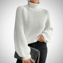 Women's Turtleneck Sweater — View 3