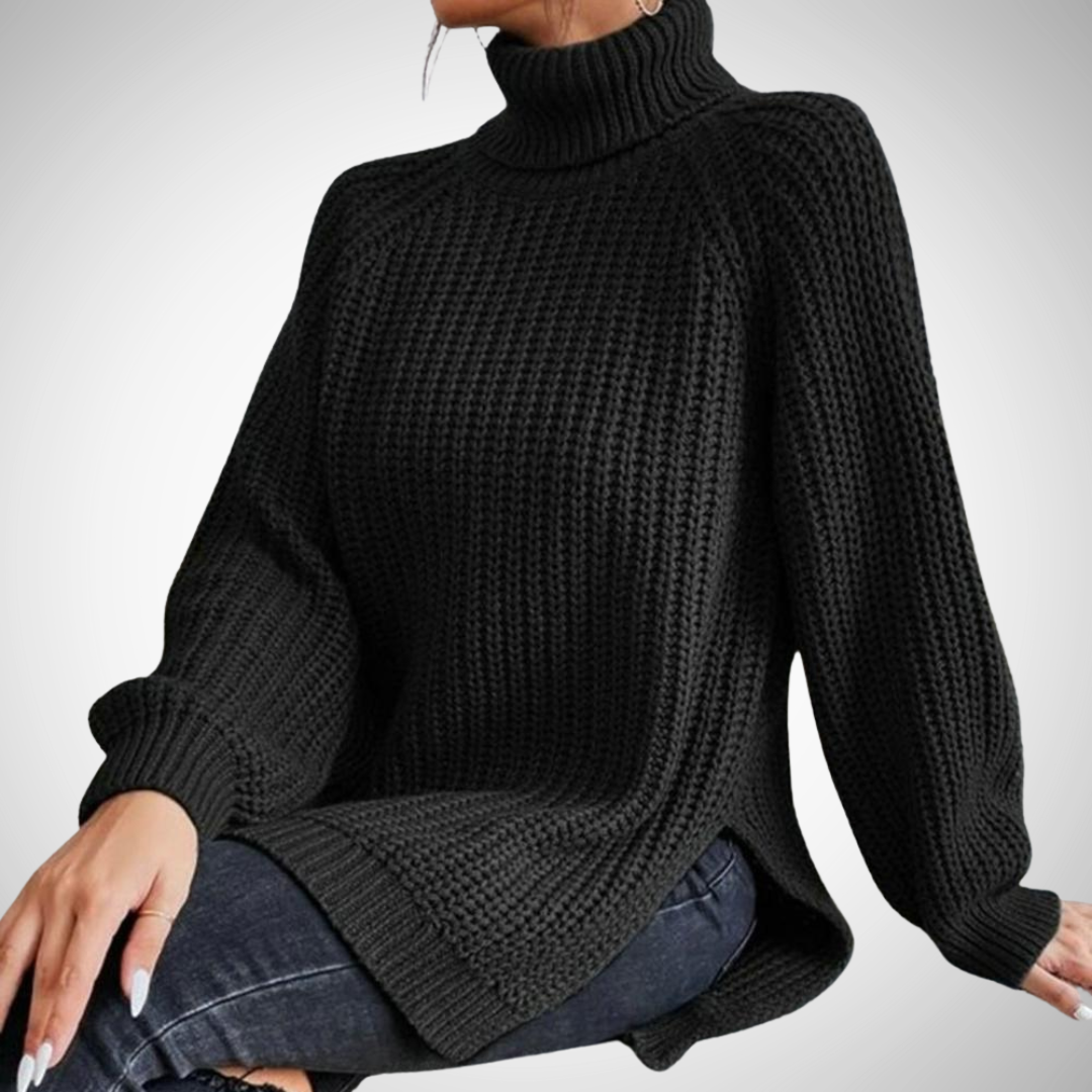 Women's Turtleneck Sweater — View 2
