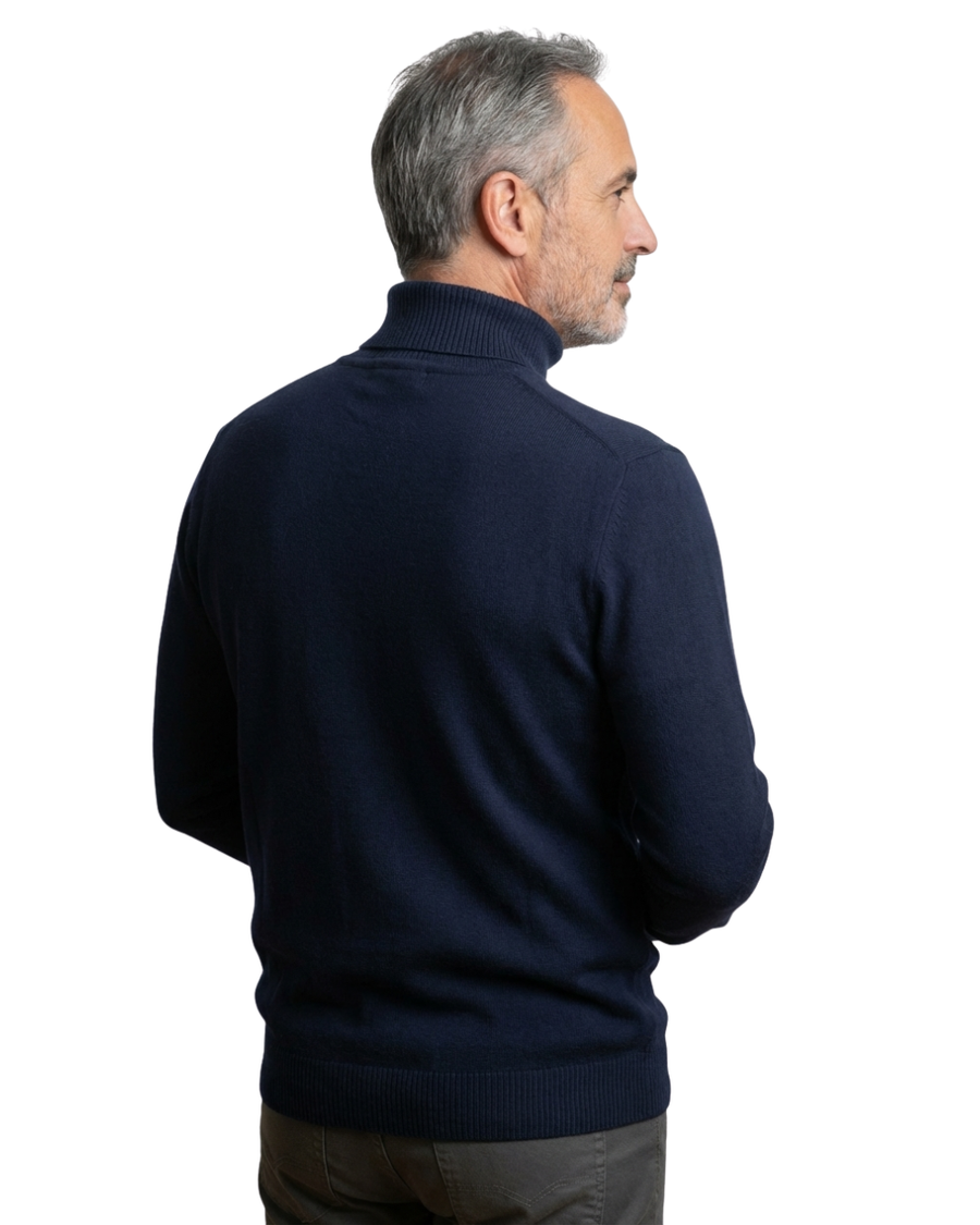 Women's Cashmere Turtleneck Sweater — View 2