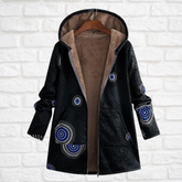 Women's Printed Hooded Long Sleeve Jacket — View 2