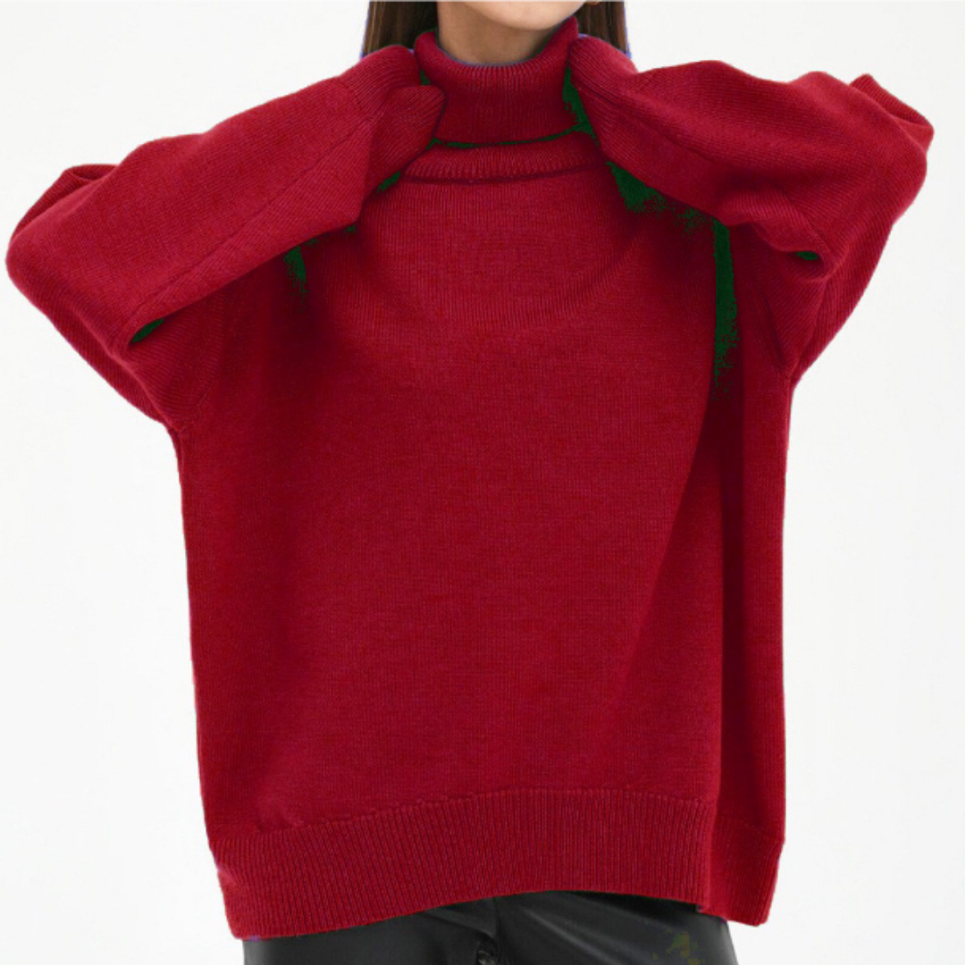 Women's Turtleneck Sweater — View 15