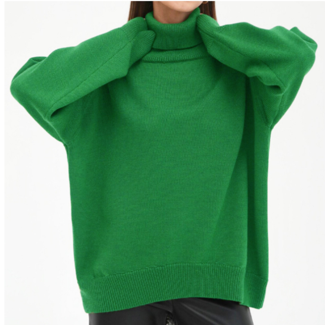 Women's Turtleneck Sweater — View 5