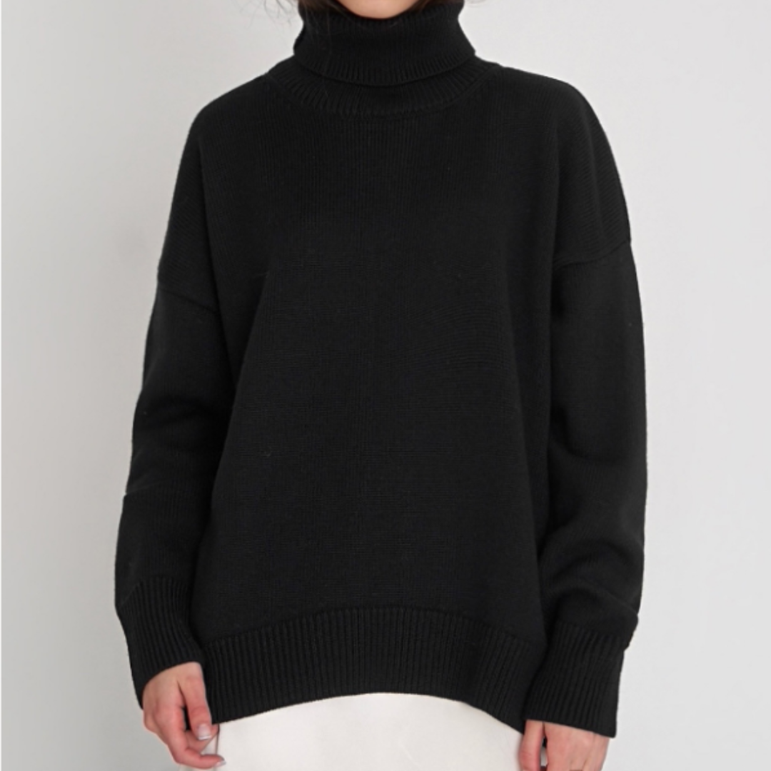 Women's Turtleneck Sweater — View 3