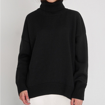 Women's Turtleneck Sweater — View 3