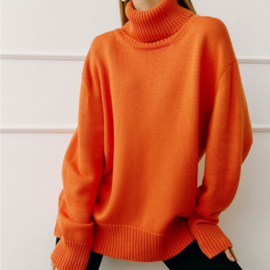 Women's Turtleneck Sweater — View 1
