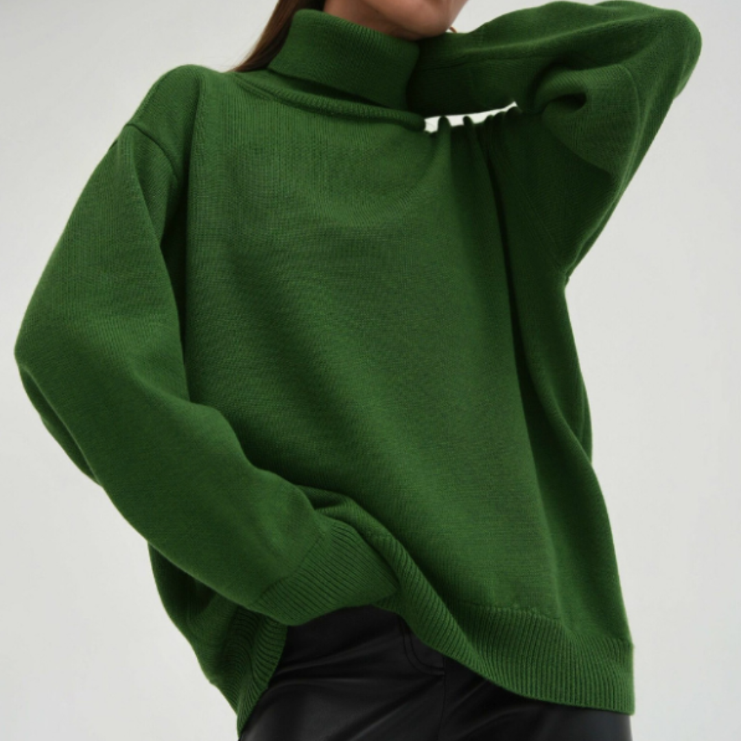 Women's Turtleneck Sweater — View 14
