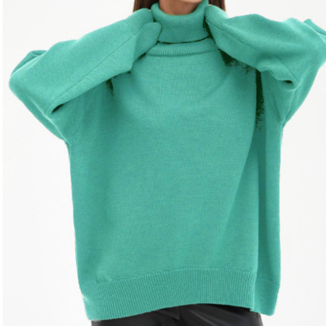 Women's Turtleneck Sweater — View 13