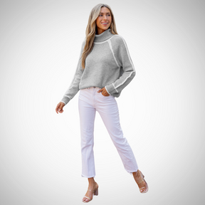 Women's Turtleneck Sweater — View 2