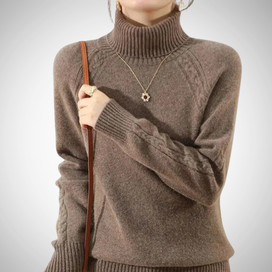 Women's Turtleneck Sweater — View 1