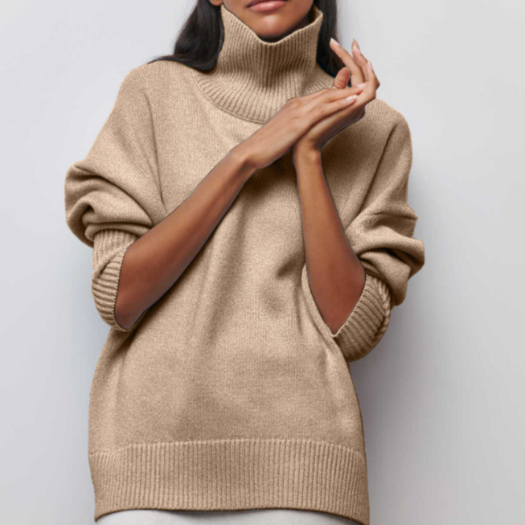 Women's Turtleneck Sweater — View 6