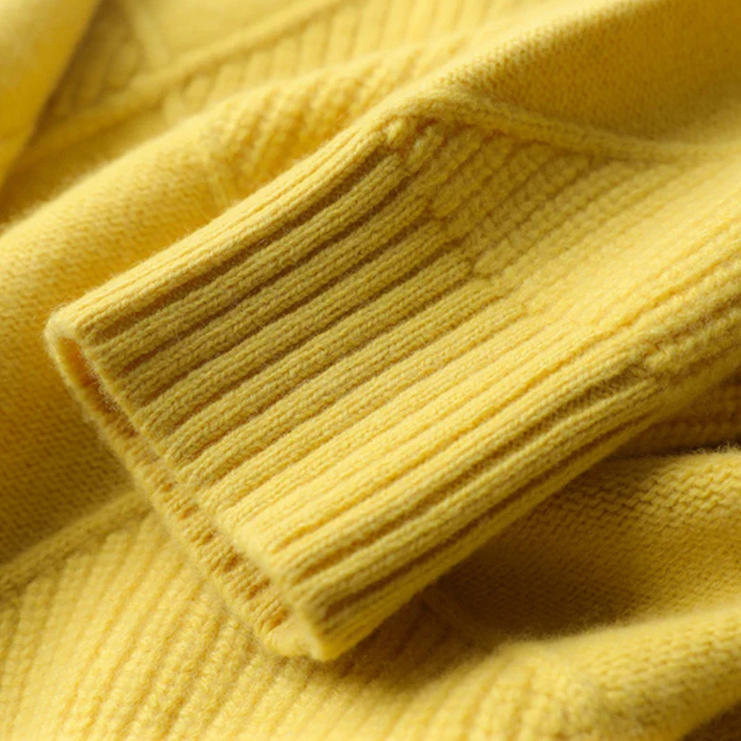 Women's Ribbed Turtleneck Sweater — View 1