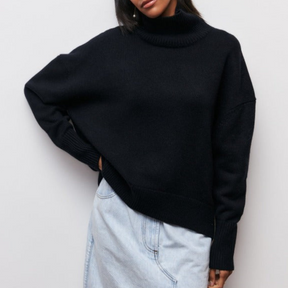 Women's Turtleneck Sweater — View 3