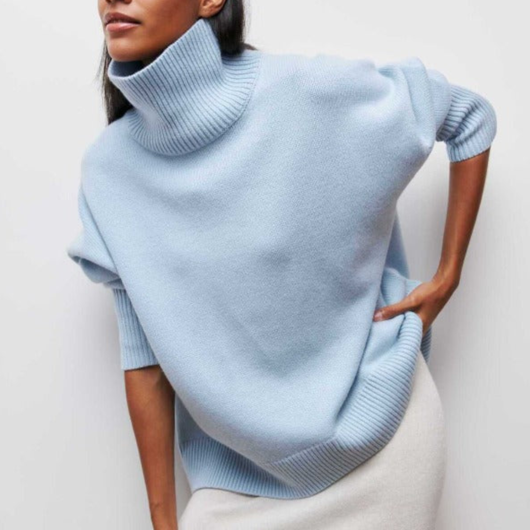 Women's Turtleneck Sweater — View 1