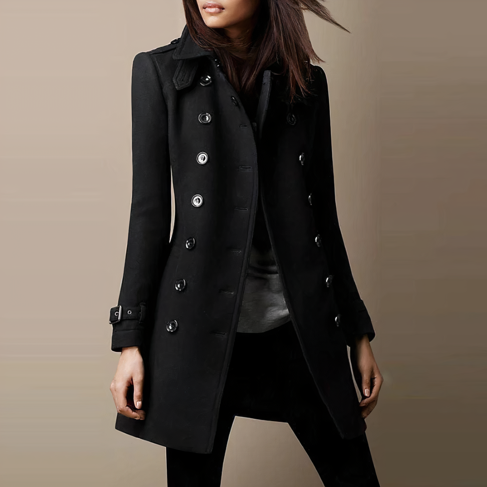 Women's Trench Coat — View 3