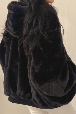 Women's Cashmere Hooded Sweater — View 2