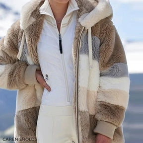 Women's Wool Hooded Teddy Jacket — View 2
