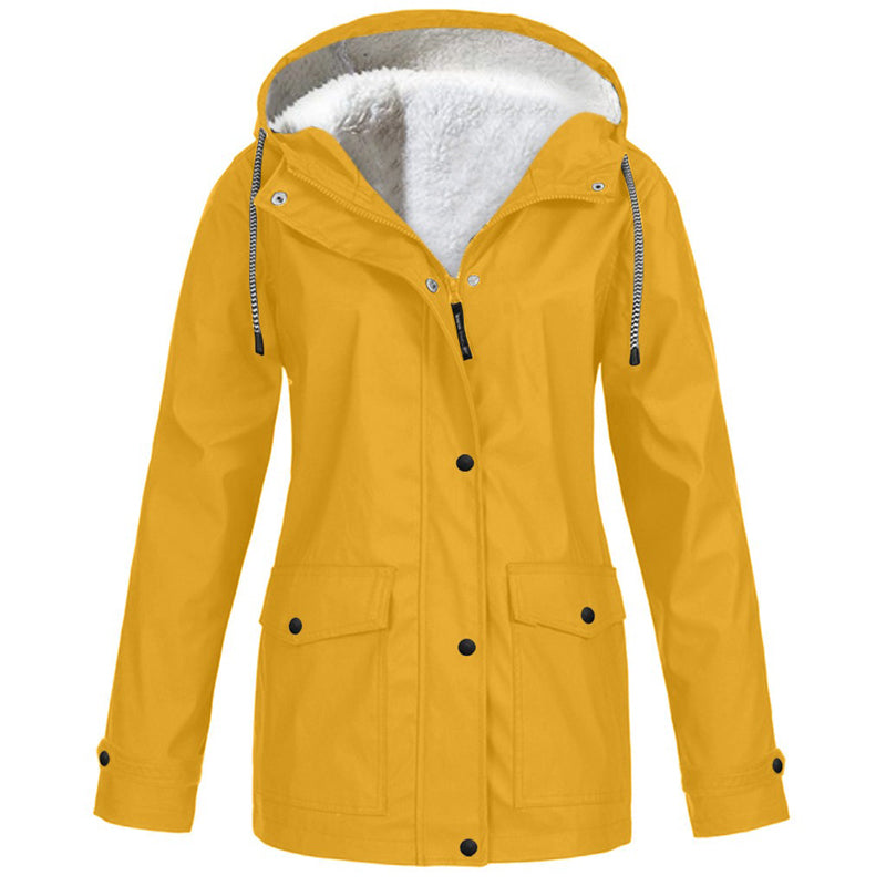 Women's Hooded Rain Jacket — View 6