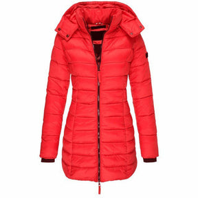 Women's Wool Blend Midi Longline Coat — View 2