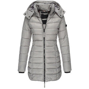 Women's Wool Blend Midi Longline Coat — View 3