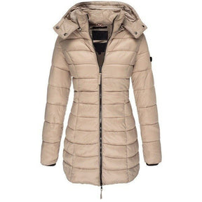 Women's Wool Blend Midi Longline Coat — View 4
