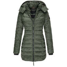 Women's Wool Blend Midi Longline Coat — View 6